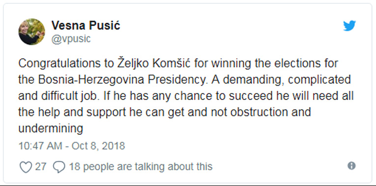 pusic podrska