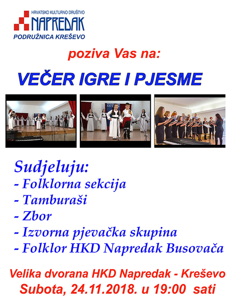 kresevo vecer igre i pjesme