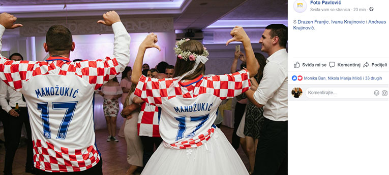 mladenci dres