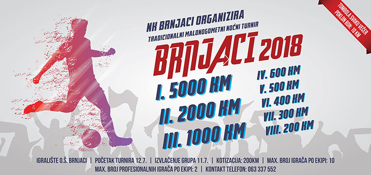 plakat turnir brnjaci