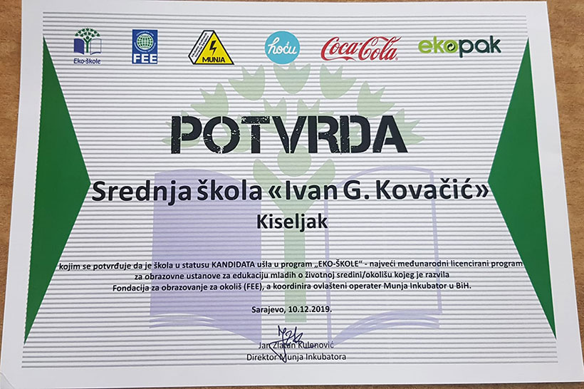 eko skola srednja povrda