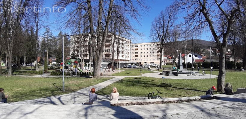 kiseljak park sunce