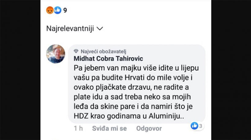 komentar tahirovic