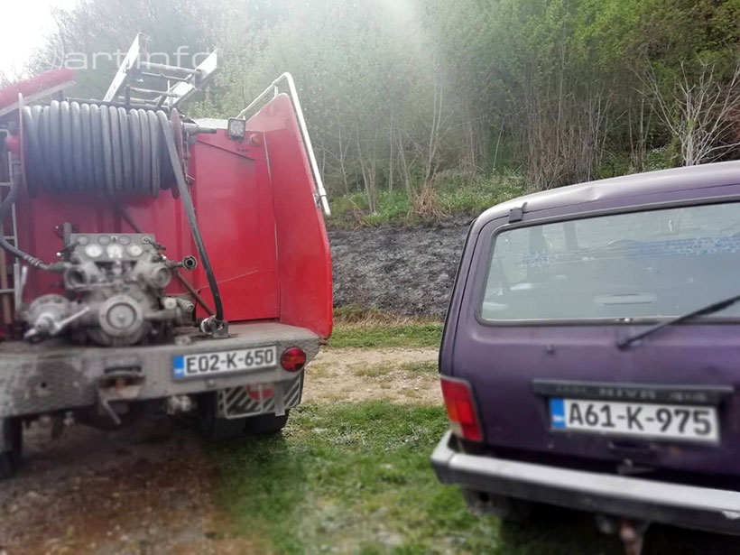 vatrogasci kis vozila