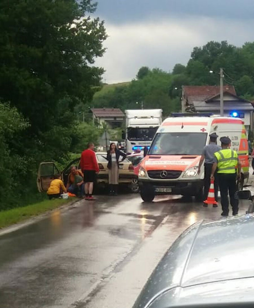 nesreca potkraj kis