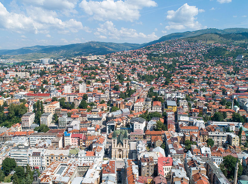 sarajevo panorama foto krajinovic