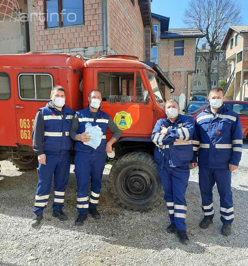 vatrogasci kis maske