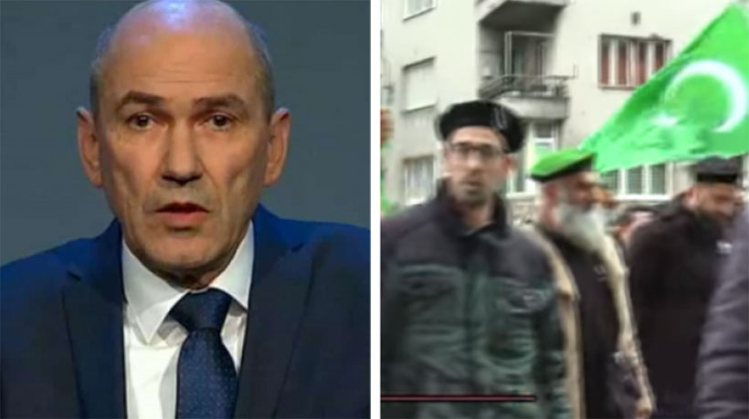 jansa prosvjed sa